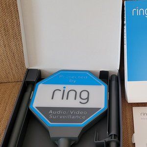 NEW Ring Solar Security Sign